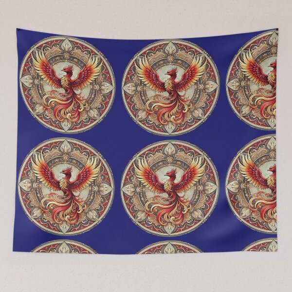 Item preview, Rise of the Phoenix: A Mandala of Rebirth designed and sold by GlassPenny.