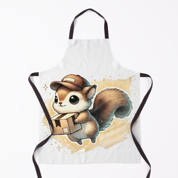 Item preview, Squirrel Delivery Man designed and sold by RubisLeaf.