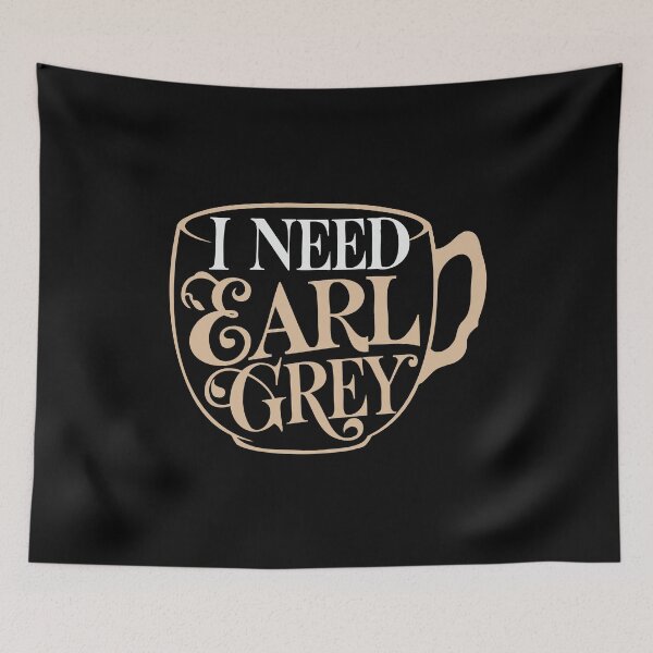 Item preview, I Need Earl Grey British Design Cuppa London Fog Scone designed and sold by w1ckerman.