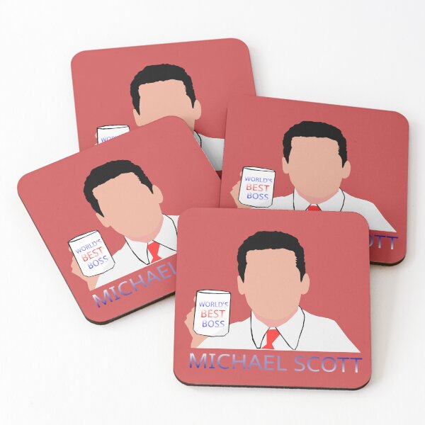 Item preview, Ilustración de Michael Scott designed and sold by ZooStateofMind.