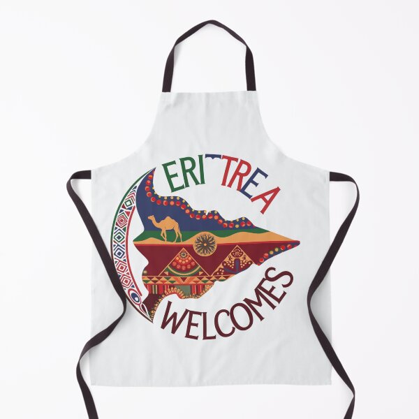 Item preview, Eritrea Welcomes Flag Map Asmara, Red Sea designed and sold by AnimalsDH305.