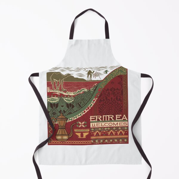Item preview, Eritrea Welcomes Flag Map Asmara, Red Sea designed and sold by AnimalsDH305.