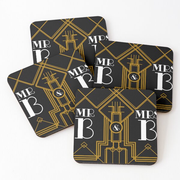 Item preview, MR & MRS: B (Art Deco)  designed and sold by robnoble.