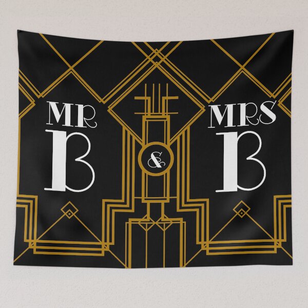 Item preview, MR & MRS: B (Art Deco)  designed and sold by robnoble.