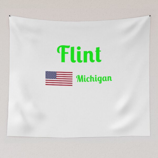 Item preview, Flint Michigan - Stylish Prints, designed and sold by Fleetwood1994.