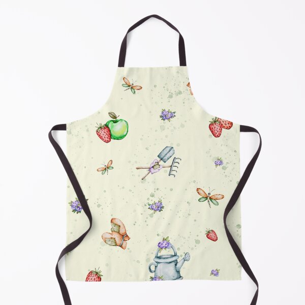 Item preview, seamless watercolor patterns Charming Critters in the Garden designed and sold by NelenaArt.