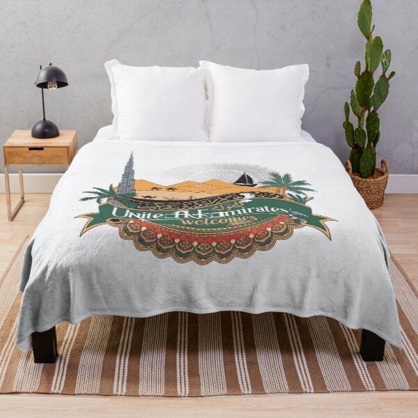 Item preview, United Emirates Welcomes Flag Map Dubai, Abu Dhabi designed and sold by AnimalsDH305.