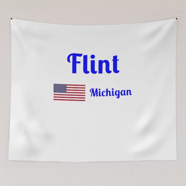 Item preview, Flint Michigan - Stylish Prints, designed and sold by Fleetwood1994.