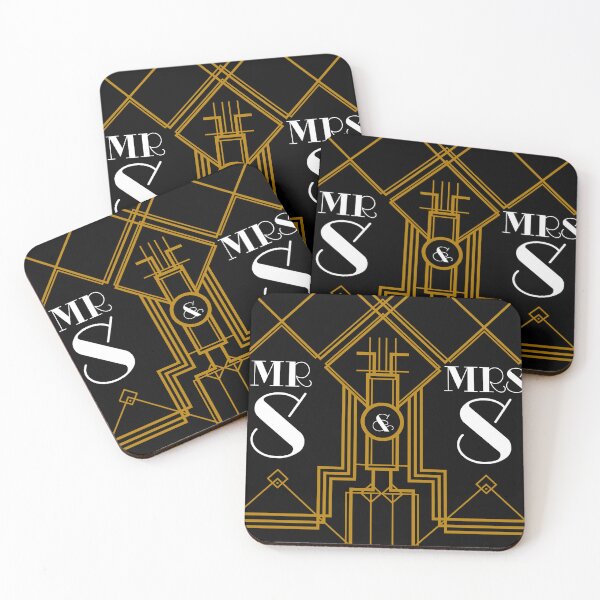 Item preview, MR & MRS: S (Art Deco)  designed and sold by robnoble.