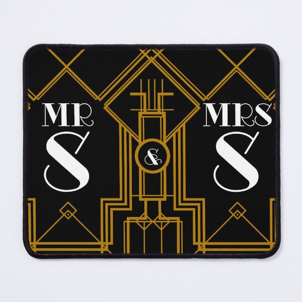 Item preview, MR & MRS: S (Art Deco) designed and sold by robnoble.