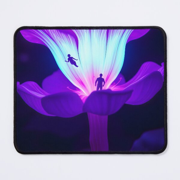 Item preview, Purple Floral Art Collection Magic Nature Photo Art designed and sold by ART ATTACK ZONE.