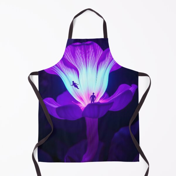 Item preview, Purple Floral Art Collection Magic Nature Photo Art designed and sold by ART ATTACK ZONE.