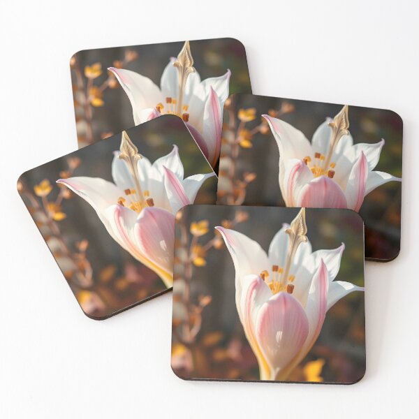 Item preview, White Floral Art Collection Magic Nature Photo Art designed and sold by ART ATTACK ZONE.