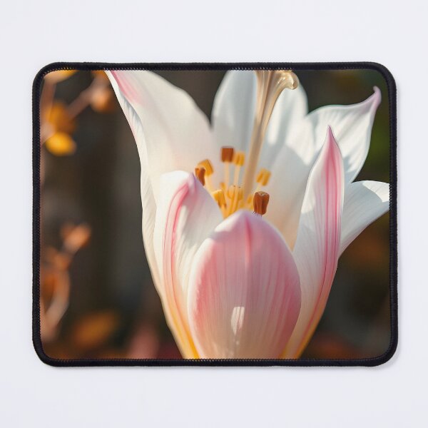 Item preview, White Floral Art Collection Magic Nature Photo Art designed and sold by ART ATTACK ZONE.