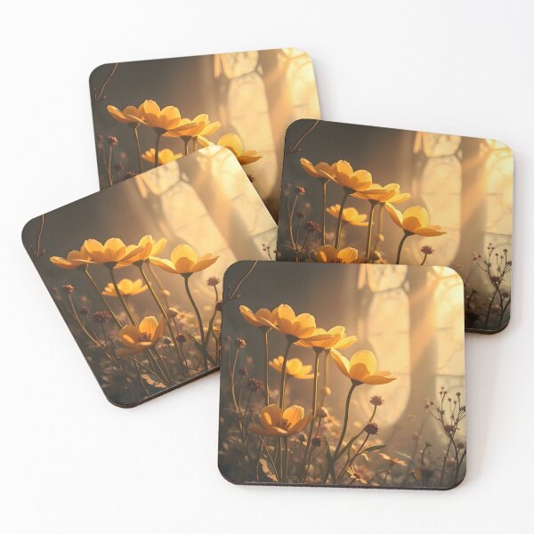 Item preview, Yellow Floral Art Collection Magic Nature Photo Art designed and sold by ART ATTACK ZONE.