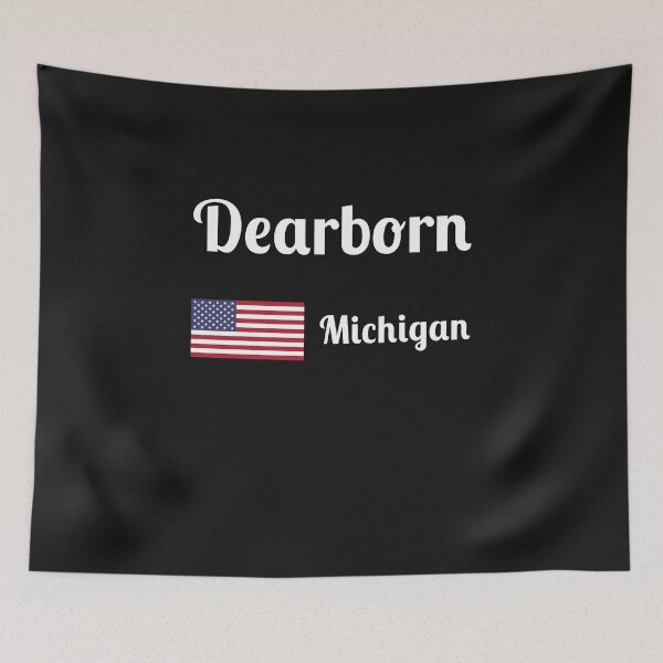 Item preview, Dearborn Michigan - Stylish Prints, designed and sold by Fleetwood1994.