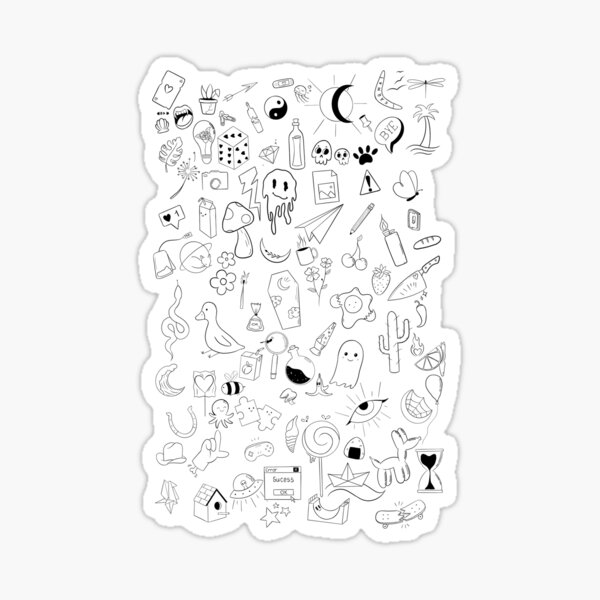 Doodles Overload Sticker