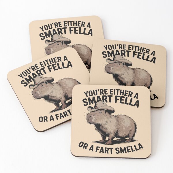 Item preview, Funny Capybara Vintage Retro Cowboy designed and sold by HeadTurningArt.