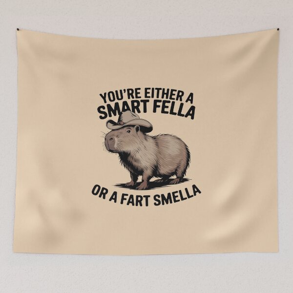 Item preview, Funny Capybara Vintage Retro Cowboy designed and sold by HeadTurningArt.