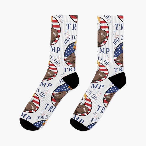 Item preview, 100 days of Trump eagle usa flag designed and sold by Lady-Frost.