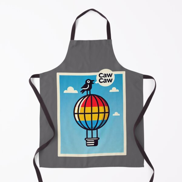 Item preview, Crow on Air Balloon designed and sold by IskandarDesigns.