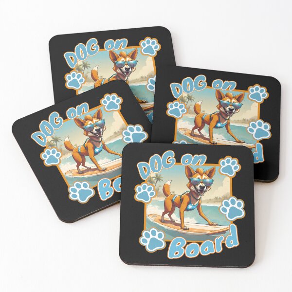 Item preview, Dog on Board  designed and sold by theflandonian.