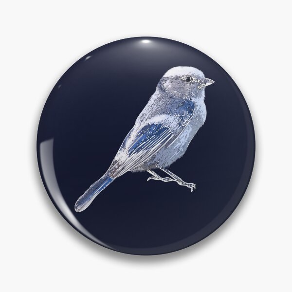 Item preview, Azure Tit White Alternate Design  designed and sold by designsasstultd.