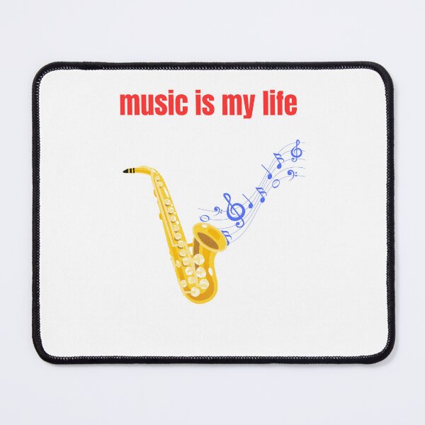 Item preview, music, music is my life designed and sold by TomDob.