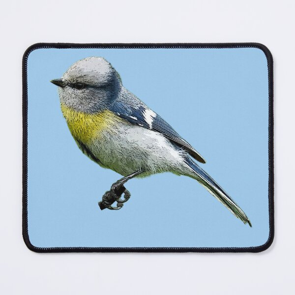 Item preview, Azure Tit Yellow Breasted Color Design  designed and sold by designsasstultd.