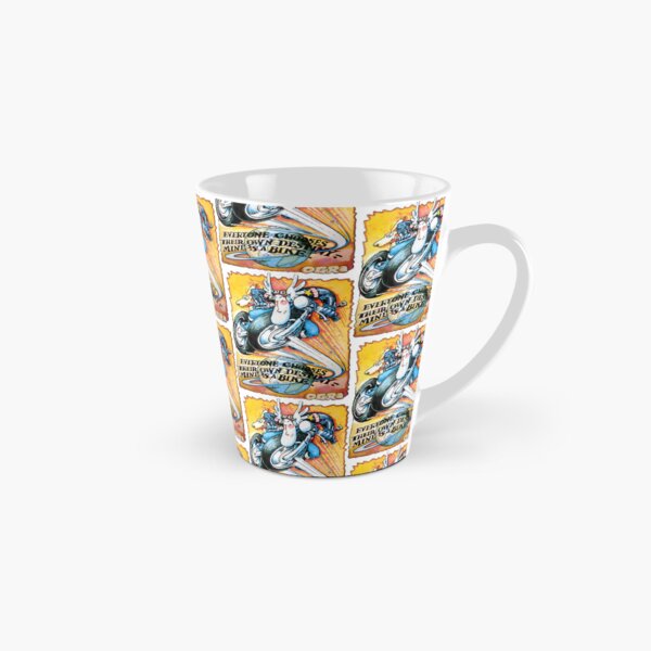 Item preview, Ogri Destiny Classic Comic Biker designed and sold by Chilled Peak.