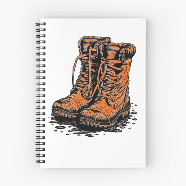 Item preview, Muddy Boots (Orange) designed and sold by GetContented.