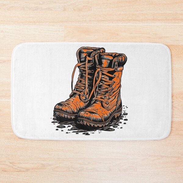 Item preview, Muddy Boots (Orange) designed and sold by GetContented.