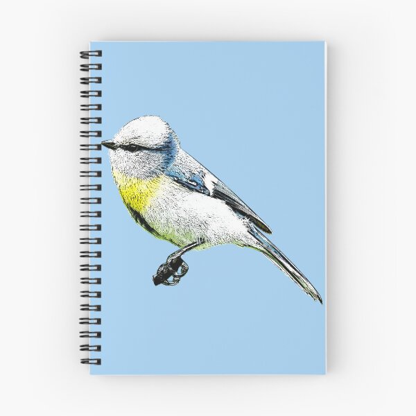 Item preview, Azure Tit Yellow Breasted Black Alternate Design  designed and sold by designsasstultd.
