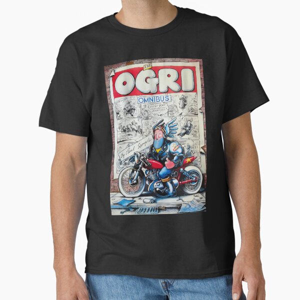 Artikel-Vorschau von Ogri Omnibus Cover Klassischer Comic Biker, designt und verkauft von Chilled Peak.