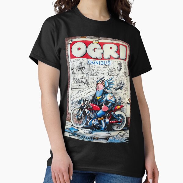 Aperçu de l'œuvre Couverture de l'Ogri Omnibus Classic Comic Biker créée et vendue par Chilled Peak.