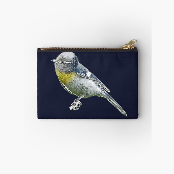 Item preview, Azure Tit Yellow Breasted White Alternate Design  designed and sold by designsasstultd.