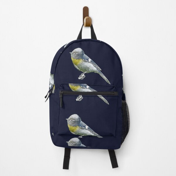 Item preview, Azure Tit Yellow Breasted White Alternate Design  designed and sold by designsasstultd.