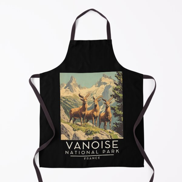 Item preview, A Vintage Travel Poster of Vanoise National Park - France  designed and sold by GoodOldVintage.