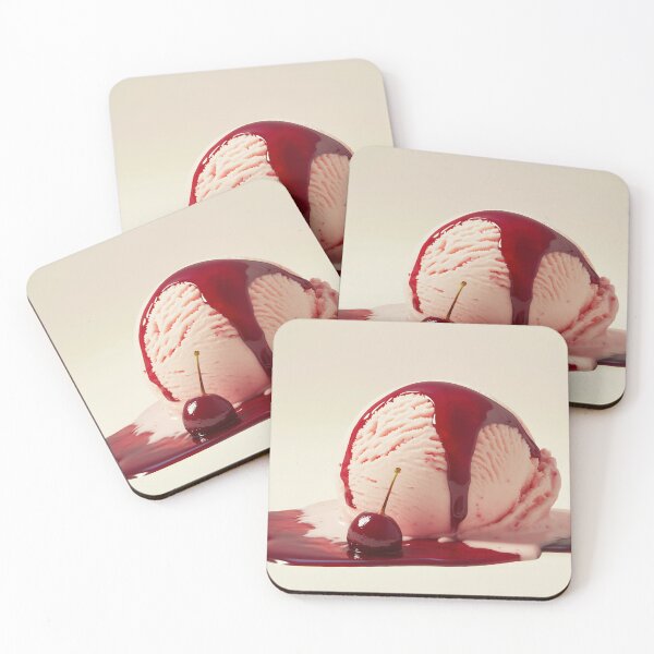 Item preview, Ice cream scoop with cherry designed and sold by anytka.