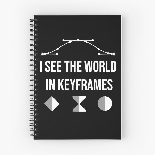 Item preview, "I See the World in Keyframes" VFX Artists Humor designed and sold by allogy.