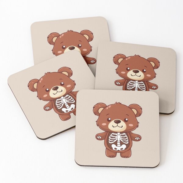 Item preview, Cute bear skeleton designed and sold by Creative Show.