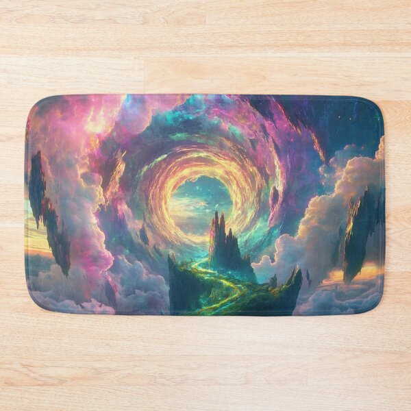 Item preview, Vibrant cosmic swirl of colors designed and sold by anytka.