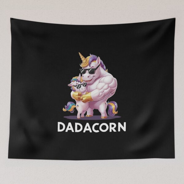 Item preview, Dadacorn - Cool Unicorn Dad and Kid Design designed and sold by love3617.