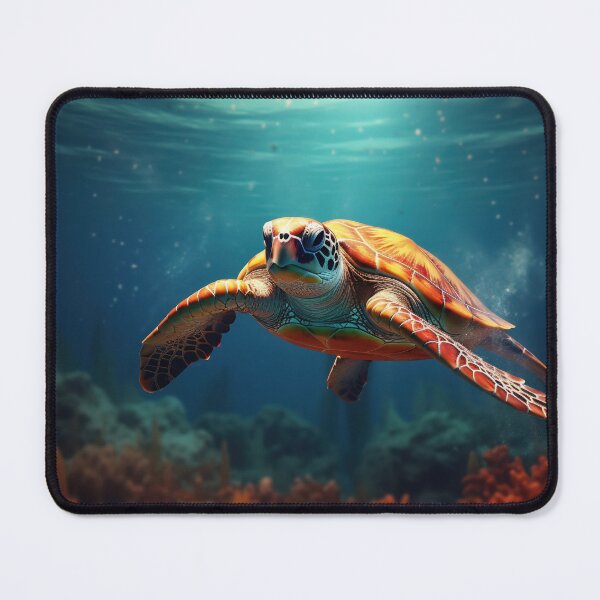 Item preview, Oceanic Elegance: Sea Turtle Swimming designed and sold by anytka.