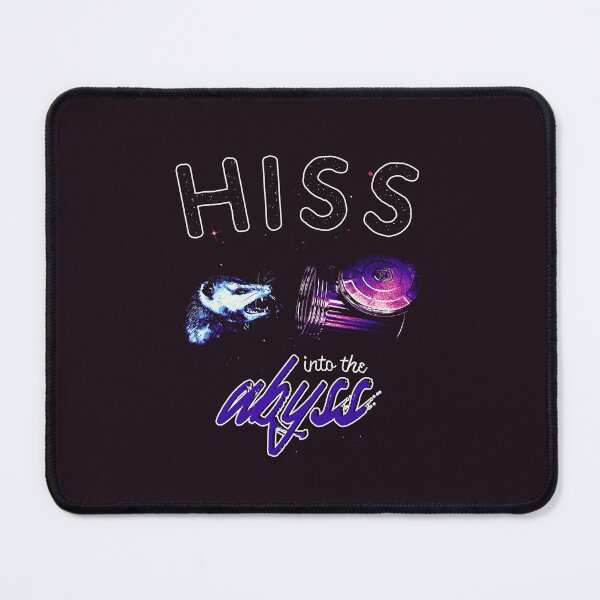 Item preview, HISS Into the Abyss - Funny Possum Meme designed and sold by DragonScar.
