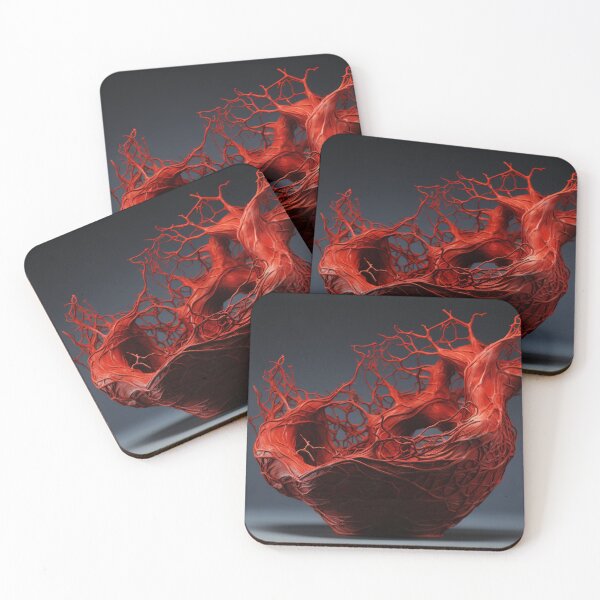 Item preview, Red Vascular Network Sculpture designed and sold by anytka.