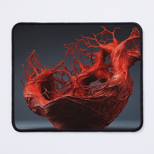 Item preview, Red Vascular Network Sculpture designed and sold by anytka.
