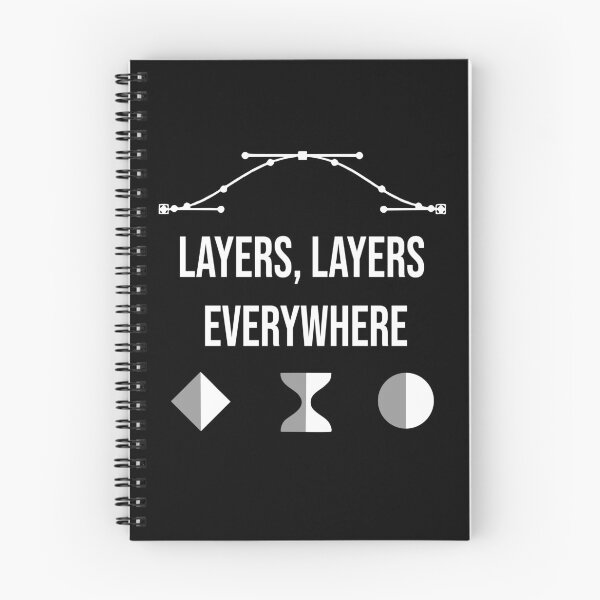 Item preview, "Layers, Layers Everywhere" VFX Artists Humor designed and sold by allogy.