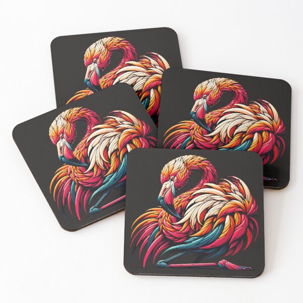 Artikelvorschau, Flamingovogel entworfen und verkauft von AwesomeBeyondLimits.