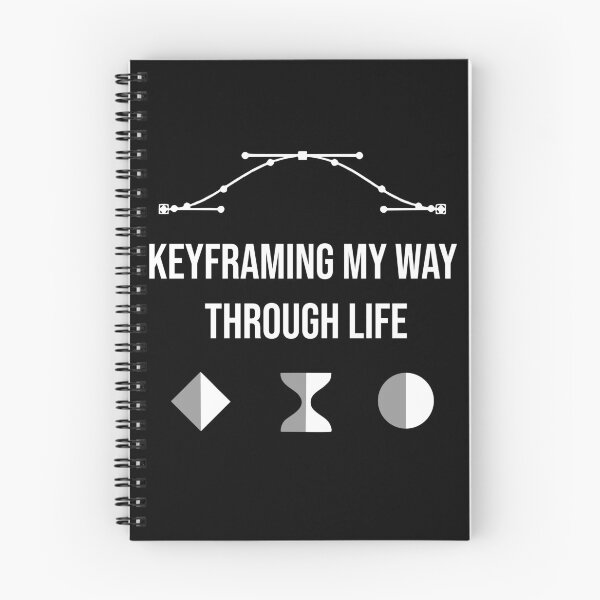 Item preview, "Keyframing my way through life" VFX Artists Humor designed and sold by allogy.